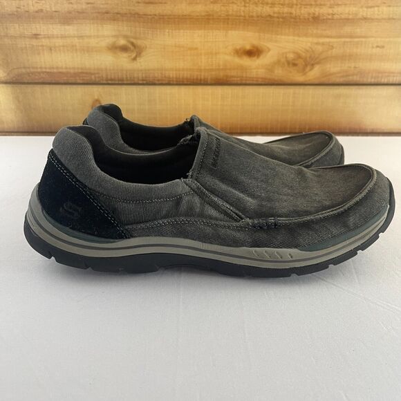 Skechers Mens Expected Avillo 13 Relaxed Fit Casual Slip On Loafers Shoes 64109 - Picture 1 of 8